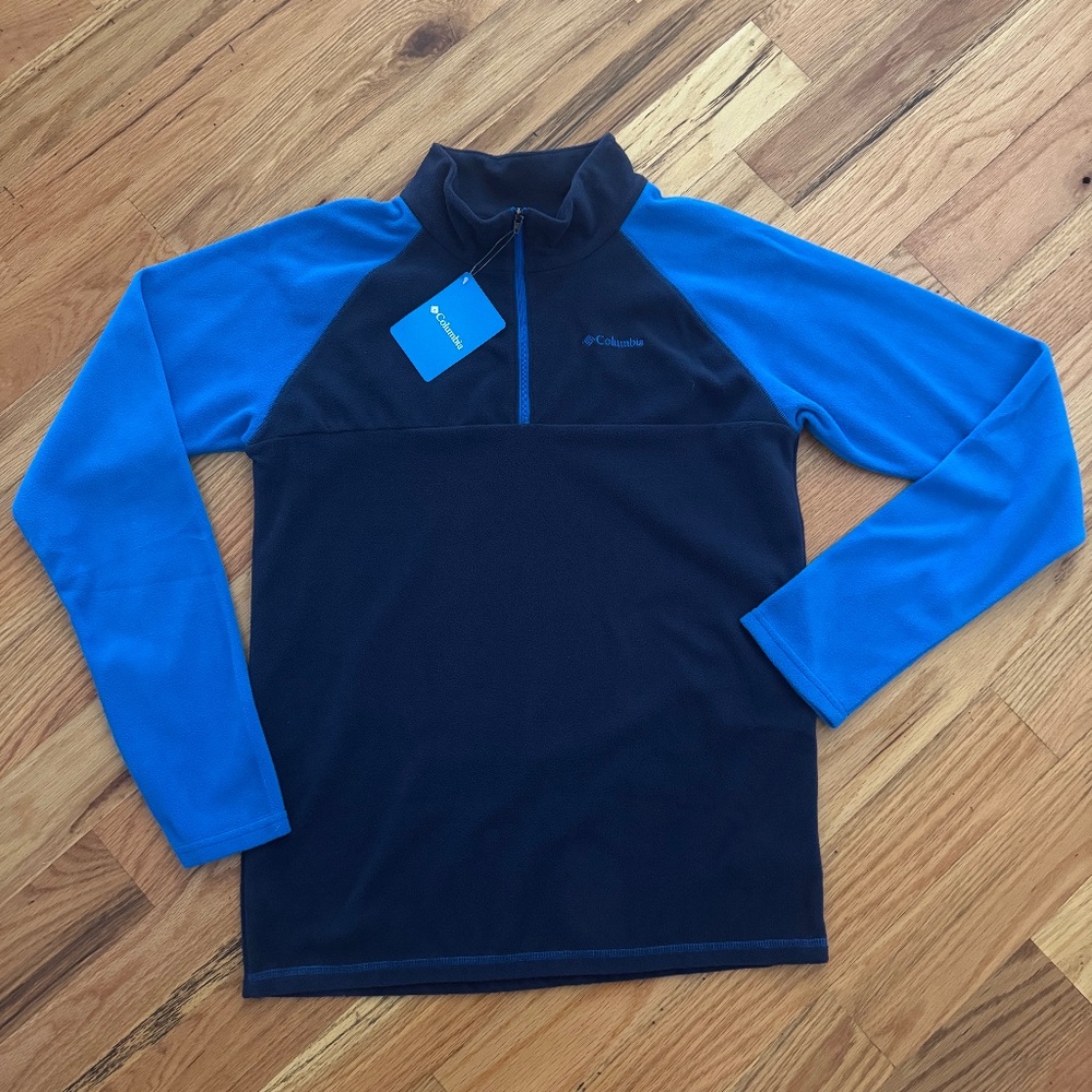 Boys Columbia fleece pull over